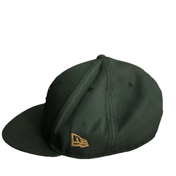 Augusta GreenJackets Hat Cap Green New Era 59 Fifty Minor League Embroidered - Picture 3 of 7